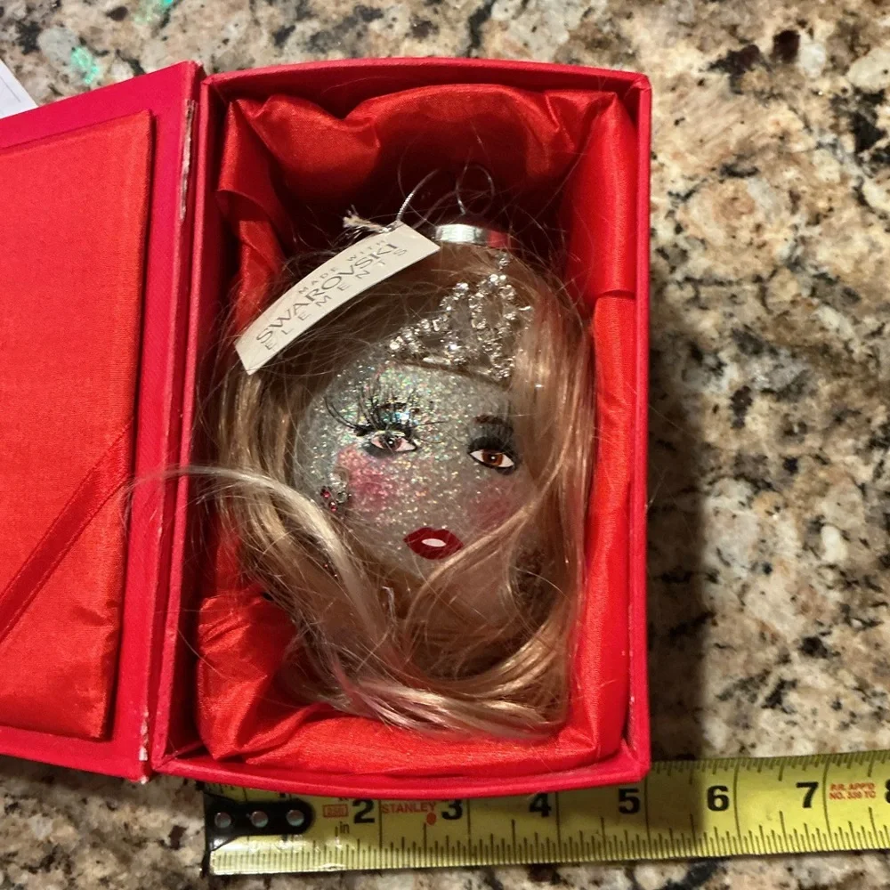 SWAROVSKI Elements Vintage Marilyn Monroe Ornament with Box Preowned with Tags